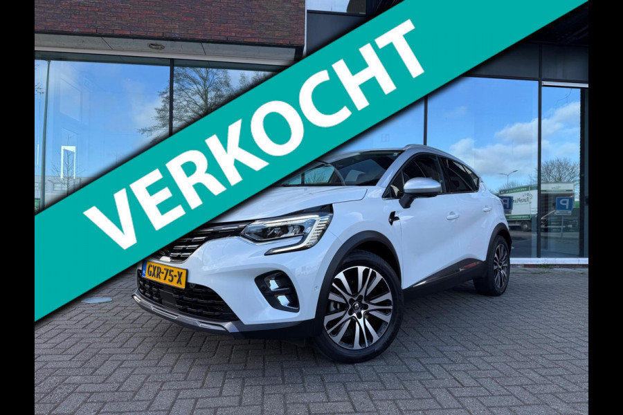 Renault Captur 1.6 E-Tech Plug-in Hybrid 160 Initiale Paris - Navi Groot - Leder - Trekhaak electrisch