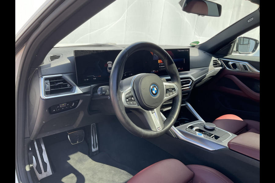 BMW i4 eDrive40 High Executive M-Sport 84 kWh Pano Leder Hud Adap.Cruise Compleet!