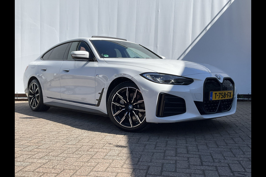 BMW i4 eDrive40 High Executive M-Sport 84 kWh Pano Leder Hud Adap.Cruise Compleet!