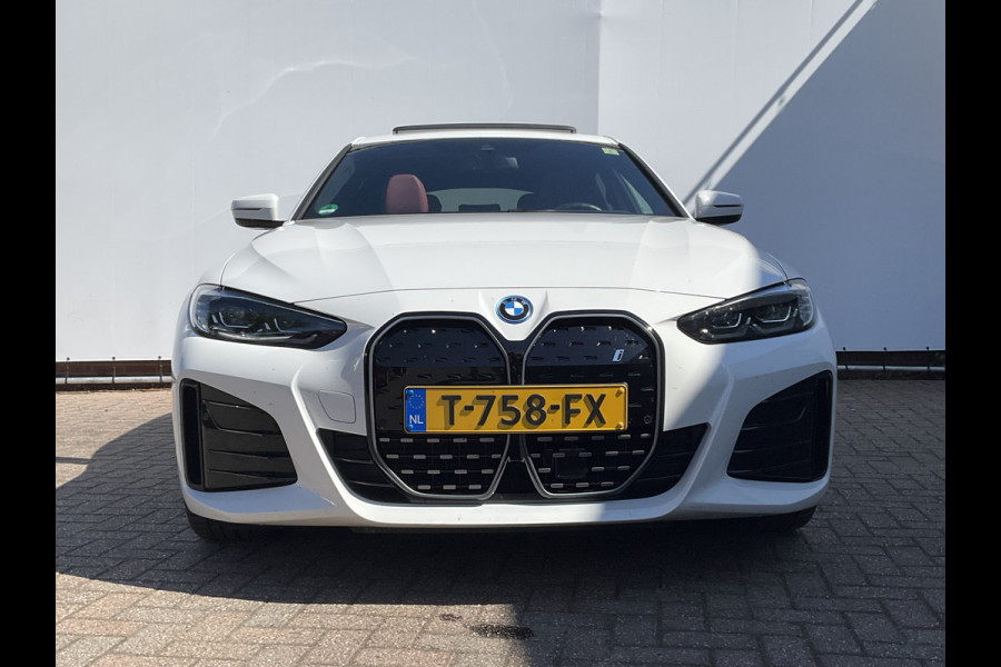 BMW i4 eDrive40 High Executive M-Sport 84 kWh Pano Leder Hud Adap.Cruise Compleet!