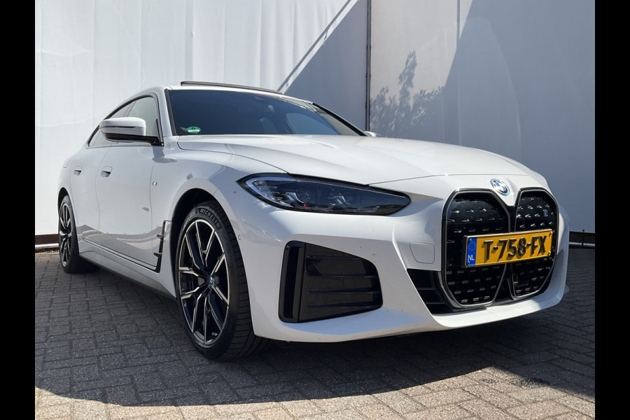 BMW i4 eDrive40 High Executive M-Sport 84 kWh Pano Leder Hud Adap.Cruise Compleet!