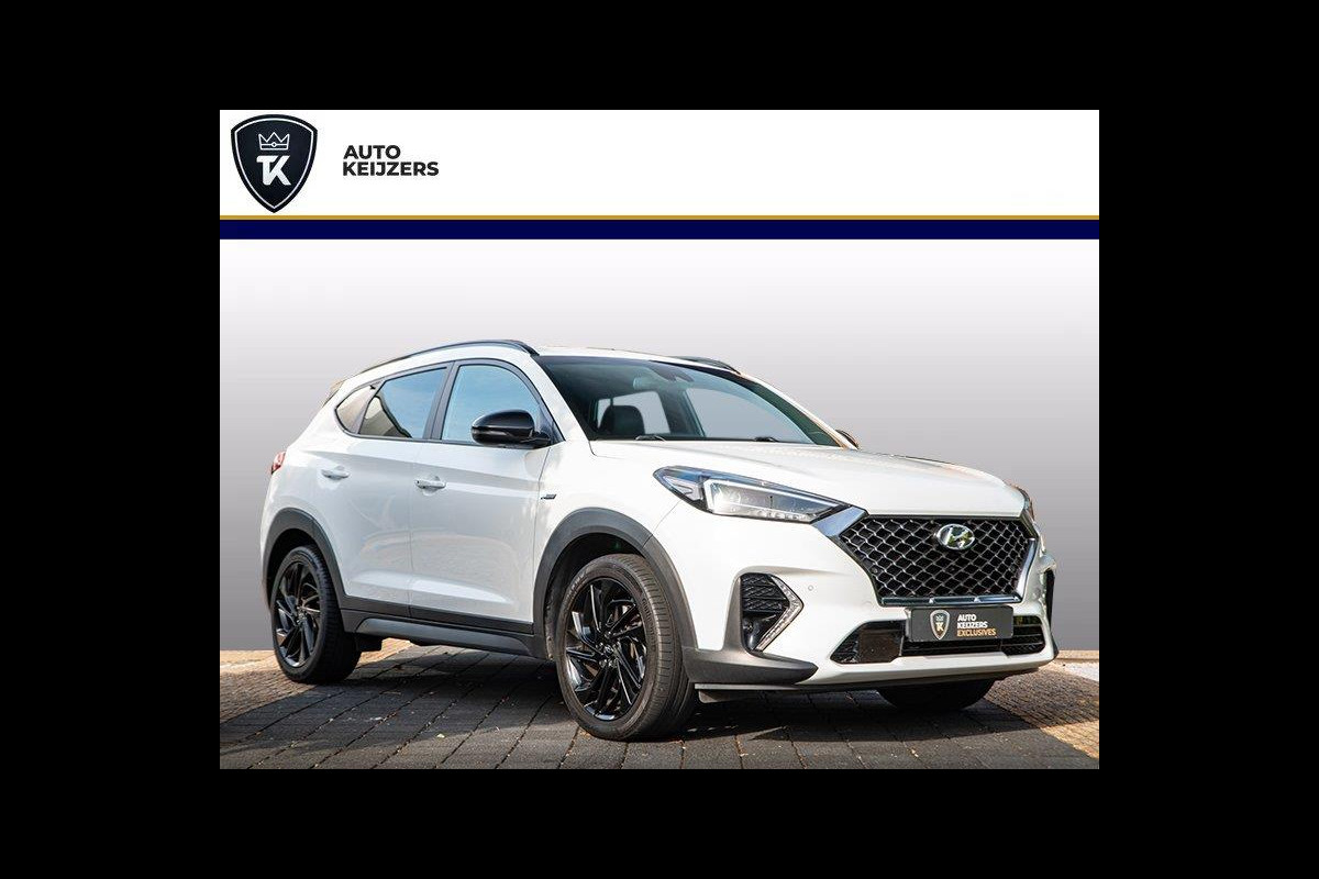 Hyundai Tucson 1.6 T-GDI N-Line 4X4 Navi Keyless Cruise Clima Stoelverw. Camera 19''LM Hyundai Tucson 1.6 T-GDI N-Line 4X4 Navi Keyless Cruise Clima Stoelverw. Camera 19''LM