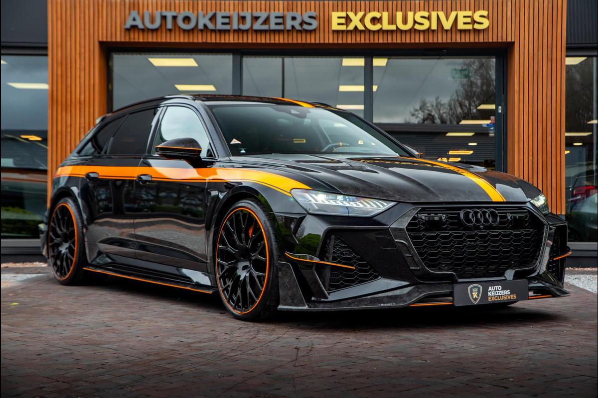 Audi RS6 RS 6 TFSI quattro Mansory B&O+ 360 Cam Forged Carbon Leer Alcantara Audi RS6 RS 6 TFSI quattro Mansory B&O+ 360 Cam Forged Carbon Leer Alcantara