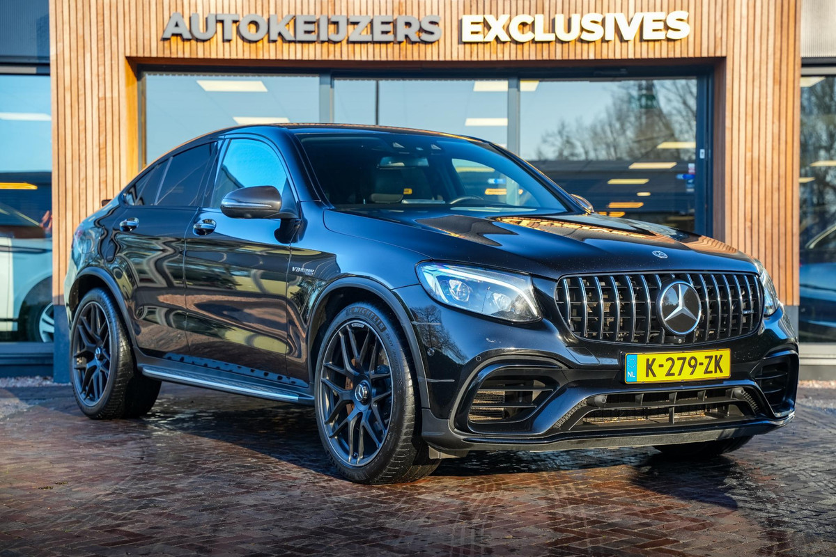 Mercedes-Benz GLC Coupé AMG 63 S 4MATIC+ Panoramadak HUD Adapt. Cruise Burmester Nappaleder Trekhaak Mercedes-Benz GLC Coupé AMG 63 S 4MATIC+ Panoramadak HUD Adapt. Cruise Burmester Nappaleder Trekhaak