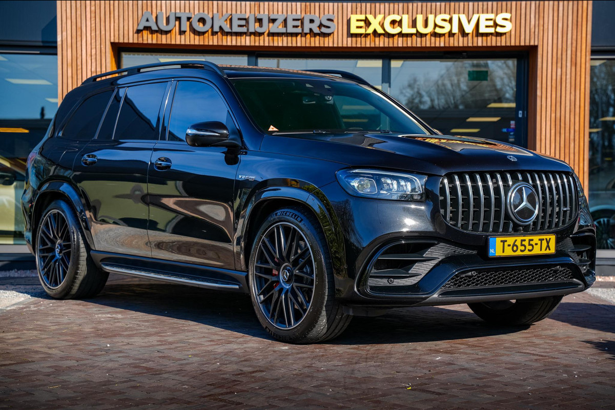 Mercedes-Benz GLS AMG 63 4MATIC+ Premium Plus V8 612PK 7 persoons 3D Burmester Pano Massage Mercedes-Benz GLS AMG 63 4MATIC+ Premium Plus V8 612PK 7 persoons 3D Burmester Pano Massage