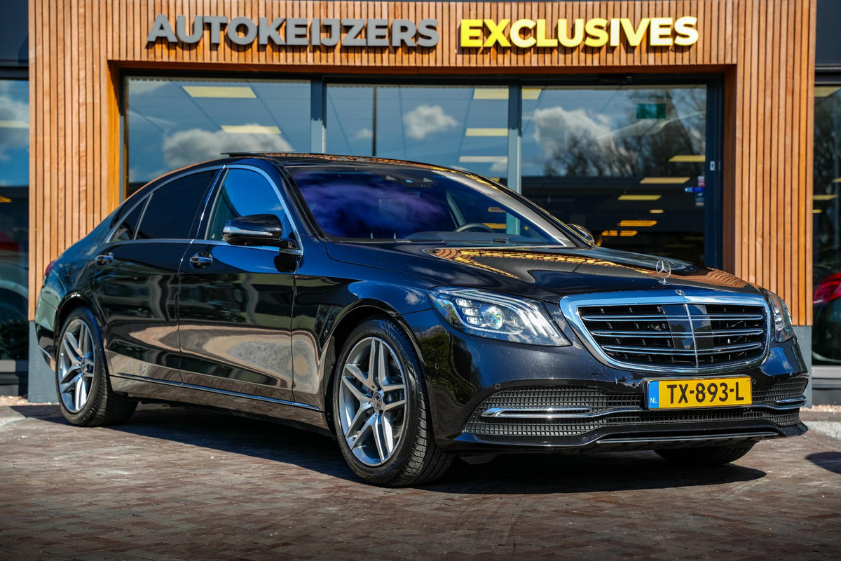 Mercedes-Benz S-Klasse 350d Lang Premium Plus Panodak Burmester Stoelventilatie Memory 360 Camera ACC Mercedes-Benz S-Klasse 350d Lang Premium Plus Panodak Burmester Stoelventilatie Memory 360 Camera ACC