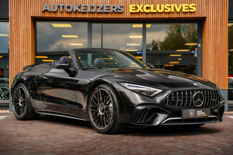 Mercedes-Benz SL-Klasse Roadster AMG 63 4MATIC+ Burmester Leer Spoiler Keyless 360 Camera 21''LM