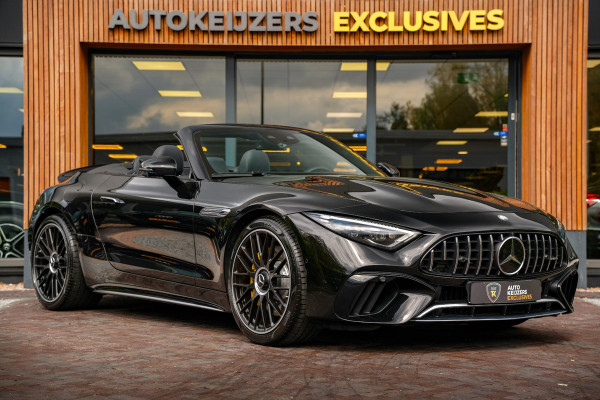 Mercedes-Benz SL-Klasse Roadster AMG 63 4MATIC+ Burmester Leer Spoiler Keyless 360 Camera 21''LM