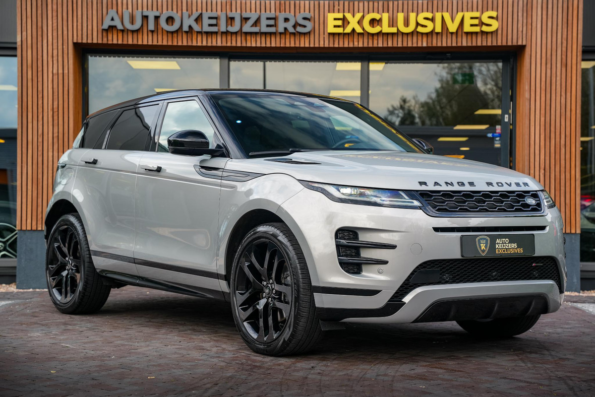 Land Rover Range Rover Evoque 2.0 P200 AWD R-Dynamic Panoramadak Keyless Matrix LED Camera Leer stoelverw. 21''LM