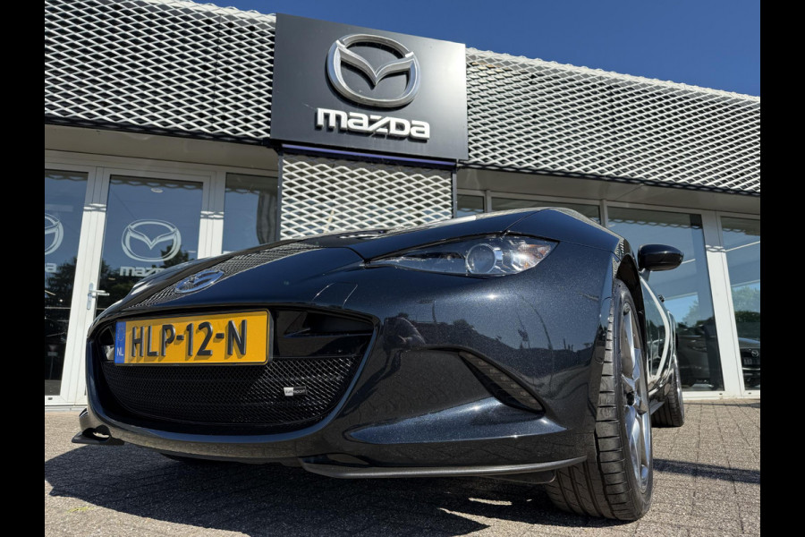 Mazda MX-5 2.0 SkyActiv-G 184 Sakura | WIT LEDER | RODE SOFTTOP | DEALERONDERHOUDEN |