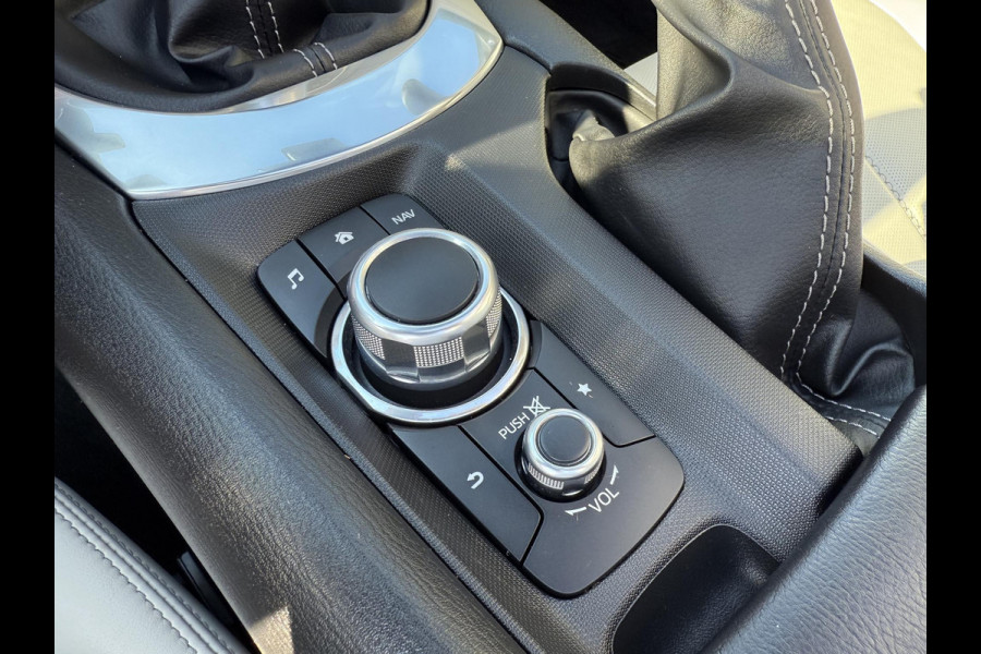 Mazda MX-5 2.0 SkyActiv-G 184 Sakura | WIT LEDER | RODE SOFTTOP | DEALERONDERHOUDEN |
