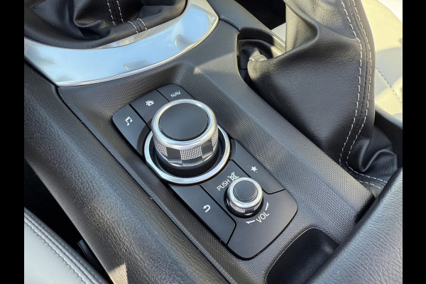 Mazda MX-5 2.0 SkyActiv-G 184 Sakura | WIT LEDER | RODE SOFTTOP | DEALERONDERHOUDEN |