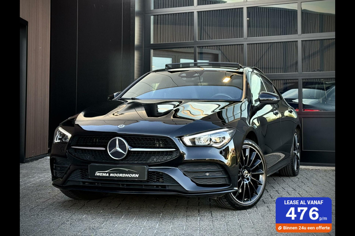 Mercedes-Benz CLA-Klasse 250 e AMG CLA250e Coupe Panoramadak|Keyless|Advanced sound|Sfeerverlichting|Night pakket Mercedes-Benz CLA-Klasse 250 e AMG CLA250e Coupe Panoramadak|Keyless|Advanced sound|Sfeerverlichting|Night pakket