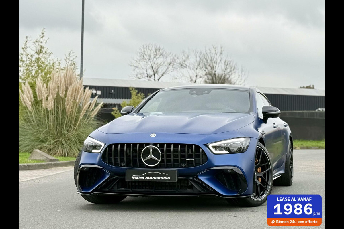 Mercedes-Benz AMG GT 4-Door Coupe AMG 63 S E Performance GT63s Keramisch|Burmester®|Keyless|Softclose|Camera 360°|Massage Mercedes-Benz AMG GT 4-Door Coupe AMG 63 S E Performance GT63s Keramisch|Burmester®|Keyless|Softclose|Camera 360°|Massage