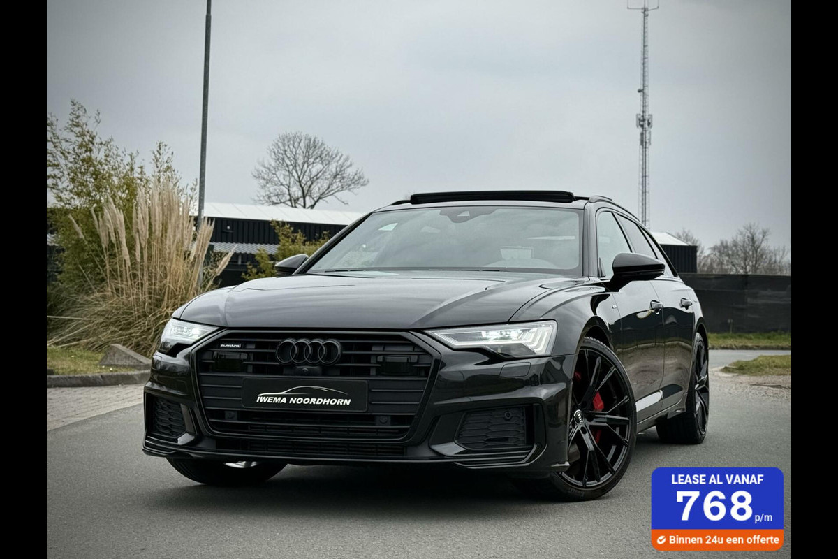 Audi A6 Avant 55 TFSI e quattro Competition Panoramadak|Keyless|Matrix|Camera 360°|Massage|Stoel ventilatie