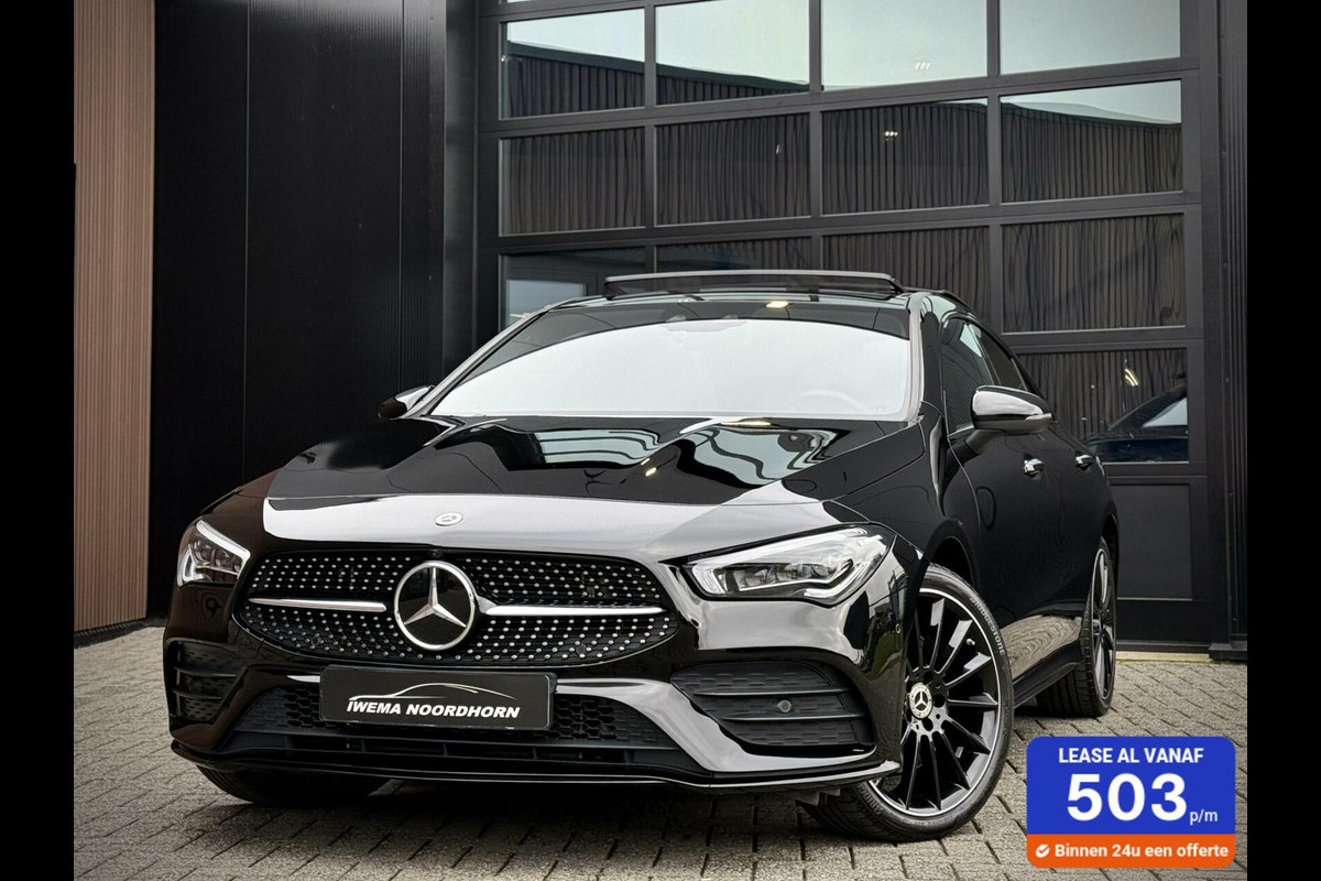 Mercedes-Benz CLA-Klasse 250 e AMG CLA250e Coupe Panoramadak|Keyless|Camera 360°|Advanced sound|Sfeerverlichting|Head-up|Night pakket|Multibeam LED Mercedes-Benz CLA-Klasse 250 e AMG CLA250e Coupe Panoramadak|Keyless|Camera 360°|Advanced sound|Sfeerverlichting|Head-up|Night pakket|Multibeam LED
