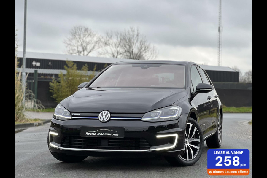Volkswagen e-Golf Automaat Keyless|Camera|Dynaudio|DAB+|AppleCarplay|Adaptive Cruise|Front assist