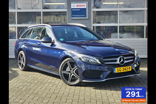 Mercedes-Benz C-Klasse Estate 180 Sport Edition Premium Plus AMG-line|360"Camera|Leer|Memory|18-inch|