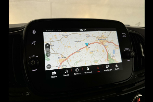 Fiat 500 0.9 TwinAir Turbo Lounge Pano Carplay Cruise NAP