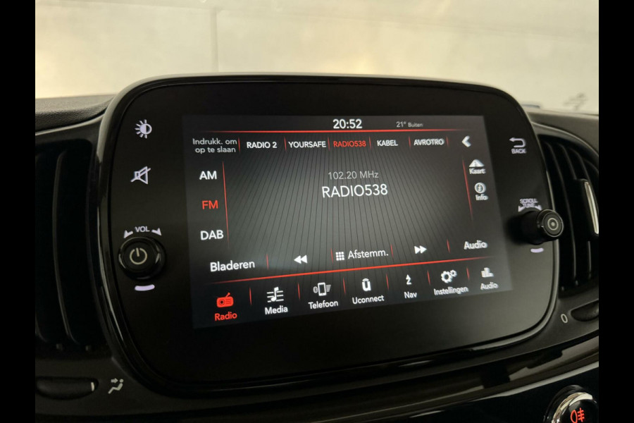 Fiat 500 0.9 TwinAir Turbo Lounge Pano Carplay Cruise NAP