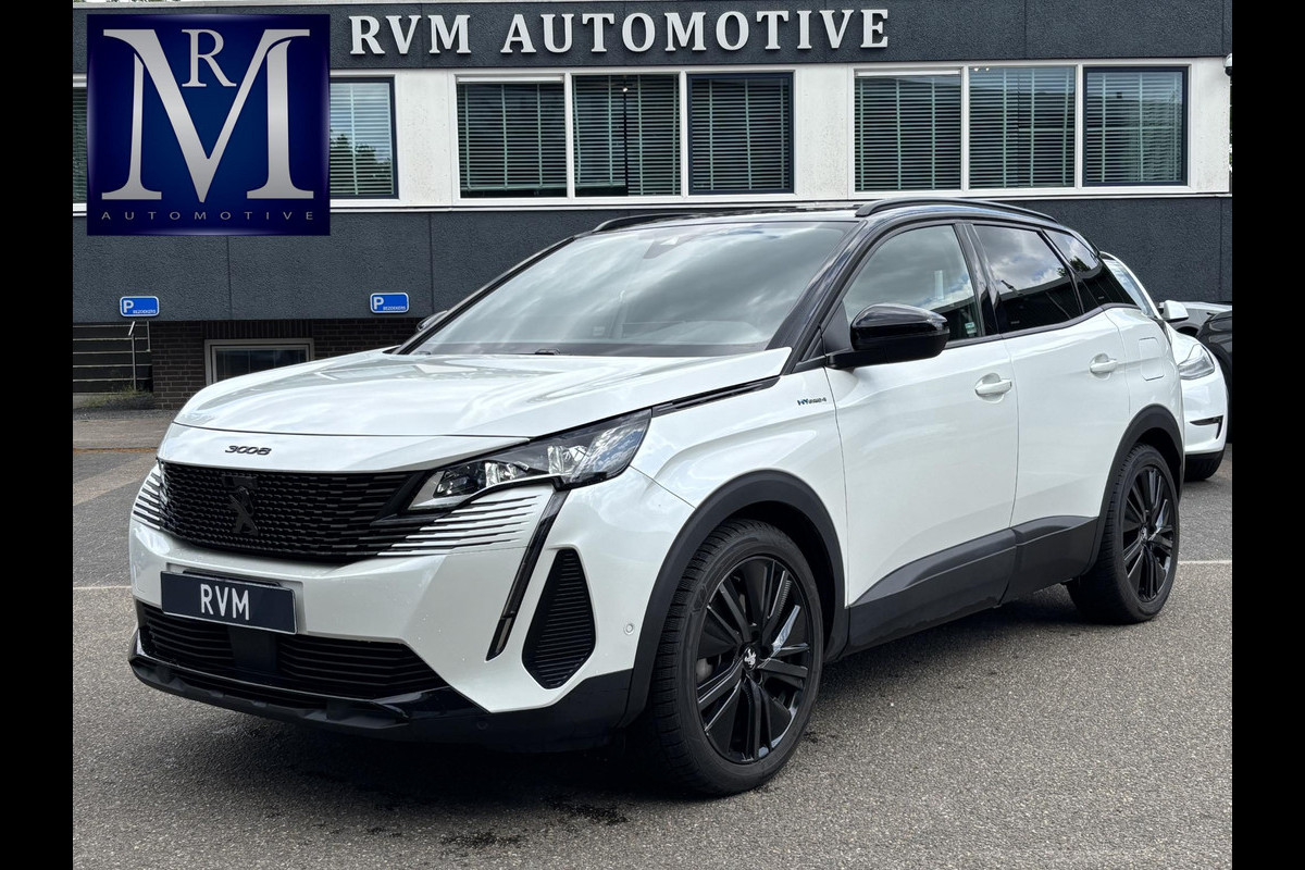 Peugeot 3008 1.6 HYbrid4 300 GT BLACK PACK MEMORY SEAT | PANO | LEDER | RIJKLAAR INCL. 12 MND. BOVAGGARANTIE Peugeot 3008 1.6 HYbrid4 300 GT BLACK PACK MEMORY SEAT | PANO | LEDER | RIJKLAAR INCL. 12 MND. BOVAGGARANTIE