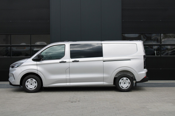 Ford Transit Custom 320 2.0 TDCI L2H1 Trend DC 150 pk - LED Koplampen - 5 Zits - 2x Schuifdeur - Stoelverwarming - Privacyglass