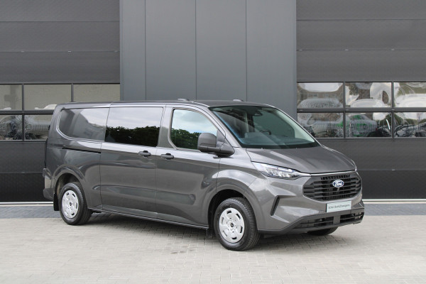 Ford Transit Custom 320 2.0 TDCI L2H1 Trend DC 150 pk - LED Koplampen - 5 Zits - 2x Schuifdeur - Stoelverwarming - Privacyglass