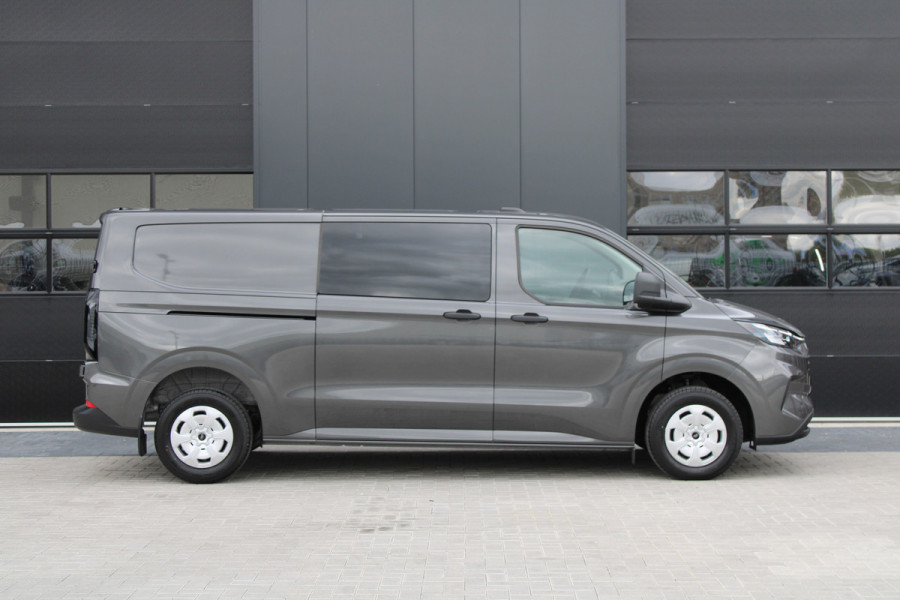 Ford Transit Custom 320 2.0 TDCI L2H1 Trend DC 150 pk - LED Koplampen - 5 Zits - 2x Schuifdeur - Stoelverwarming - Privacyglass