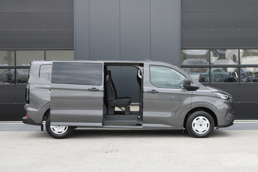 Ford Transit Custom 320 2.0 TDCI L2H1 Trend DC 150 pk - LED Koplampen - 5 Zits - 2x Schuifdeur - Stoelverwarming - Privacyglass