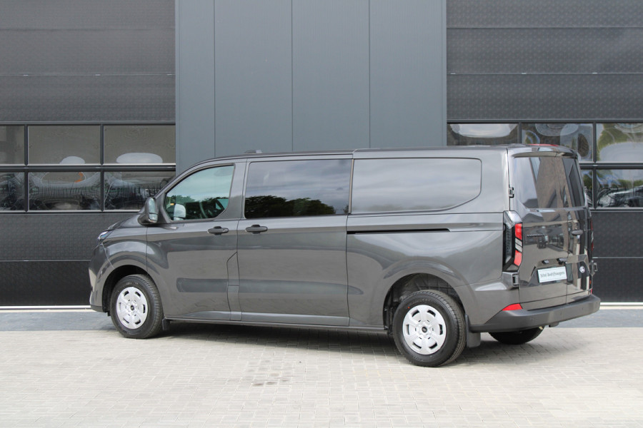 Ford Transit Custom 320 2.0 TDCI L2H1 Trend DC 150 pk - LED Koplampen - 5 Zits - 2x Schuifdeur - Stoelverwarming - Privacyglass