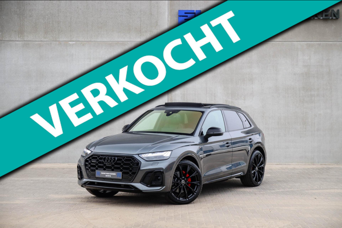 Audi Q5 50 TFSI e Quattro Competition S Edition S-Line 299pk Automaat|Panoramadak|Virtual Cockpit|Luchtvering|Kuipstoelen|OLED|360