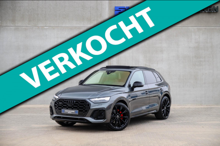 Audi Q5 50 TFSI e Quattro Competition S Edition S-Line 299pk Automaat|Panoramadak|Virtual Cockpit|Luchtvering|Kuipstoelen|OLED|360
