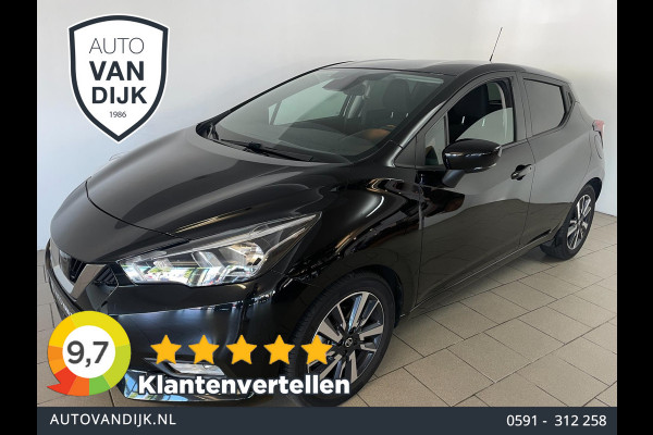 Nissan Micra 0.9 IG-T N-Connecta AIRCO CLIMA CRUISE PDC 5DRS VELGEN ELEK RAMEN CENT VERG SCHERM ZEER NETTE AUTO