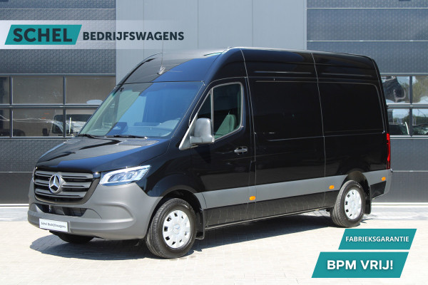 Mercedes-Benz Sprinter 317CDI L2H2 Select - LED - Mbux 10 - 3.5t Trekhaak - Geveerde Stoel - Betimmering - Camera - Carplay - Blind spot - Cruise - Rij