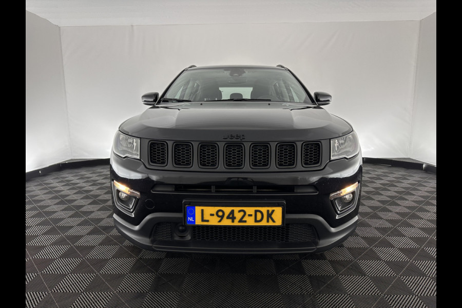 Jeep Compass 1.3T Night-Eagle Aut. *LEATHER-MICROFIBRE | NAVI-FULLMAP | KEYLESS | CAMERA | HEATED-SEATS | COMFORT-SEATS | DAB+ | ECC | LANE-ASSIST | PDC | CRUISE | 19''ALU*
