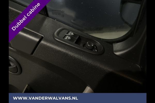 Renault Master 2.3 dCi 170pk L2H2 Dubbele cabine 7 persoons Euro6 Airco | 2x Zijdeur | Navigatie | Camera | 2500kg Trekhaak cruisecontrol, parkeersensoren,