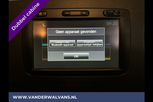 Renault Master 2.3 dCi 170pk L2H2 Dubbele cabine 7 persoons Euro6 Airco | 2x Zijdeur | Navigatie | Camera | 2500kg Trekhaak cruisecontrol, parkeersensoren,