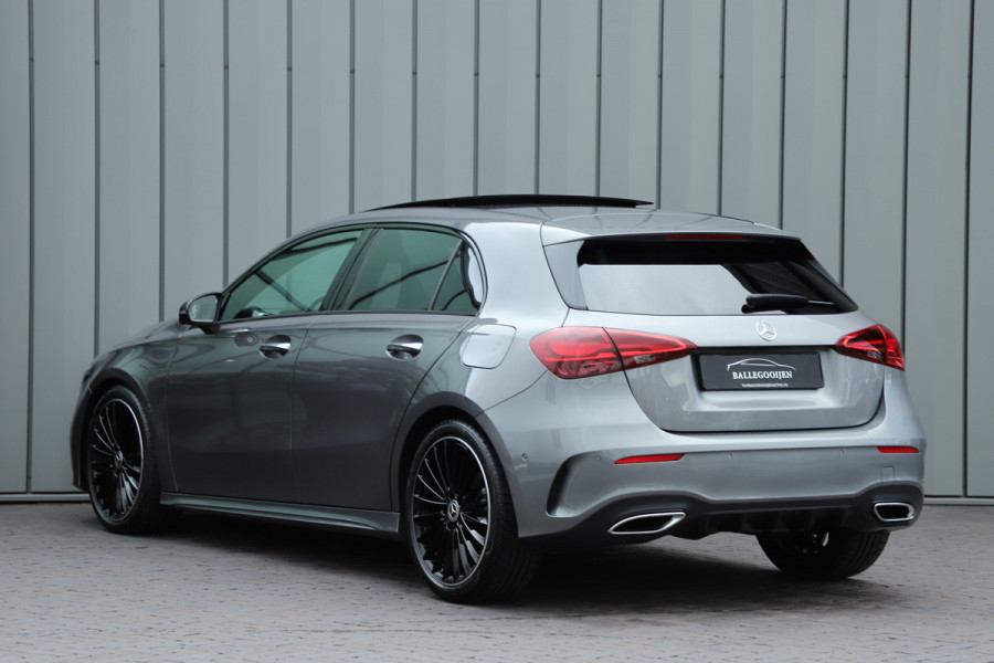 Mercedes-Benz A-Klasse 180 AMG Aut7 | Head-up | Keyles-go | Burmester | Pano | Sfeerverlichting | Multi-beam | 2023.