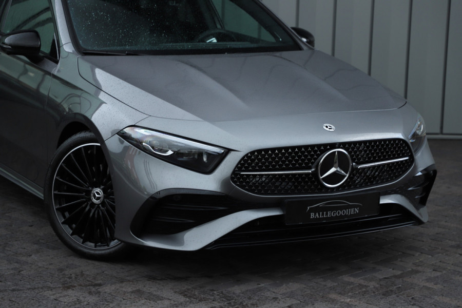 Mercedes-Benz A-Klasse 180 AMG Aut7 | Head-up | Keyles-go | Burmester | Pano | Sfeerverlichting | Multi-beam | 2023.