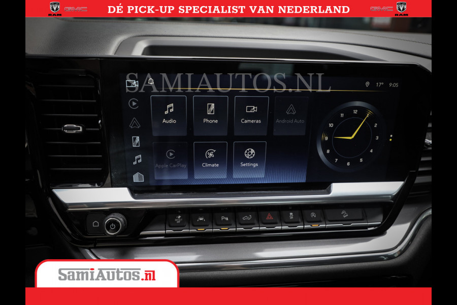 Chevrolet Silverado | Bruut | Black Ops | All-in Black | Special Wheels | Garantie tot 20-11-2026 of 200000 km | Comfortabele Dubbele Cabine met Royale 5 Zitplaatsen | De Meest Luxe en Volle Pick-Up in zijn Klasse |