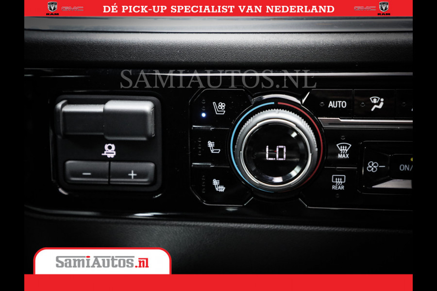 Chevrolet Silverado | Bruut | Black Ops | All-in Black | Special Wheels | Garantie tot 20-11-2026 of 200000 km | Comfortabele Dubbele Cabine met Royale 5 Zitplaatsen | De Meest Luxe en Volle Pick-Up in zijn Klasse |