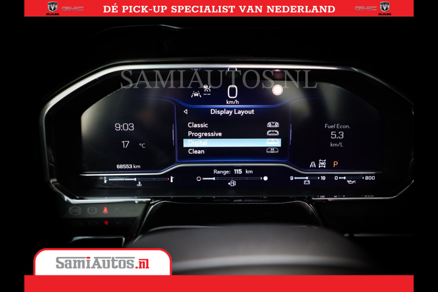 Chevrolet Silverado | Bruut | Black Ops | All-in Black | Special Wheels | Garantie tot 20-11-2026 of 200000 km | Comfortabele Dubbele Cabine met Royale 5 Zitplaatsen | De Meest Luxe en Volle Pick-Up in zijn Klasse |