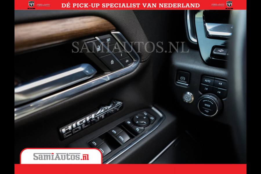 Chevrolet Silverado | Bruut | Black Ops | All-in Black | Special Wheels | Garantie tot 20-11-2026 of 200000 km | Comfortabele Dubbele Cabine met Royale 5 Zitplaatsen | De Meest Luxe en Volle Pick-Up in zijn Klasse |