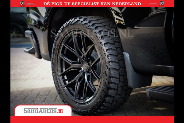 Chevrolet Silverado | Bruut | Black Ops | All-in Black | Special Wheels | Garantie tot 20-11-2026 of 200000 km | Comfortabele Dubbele Cabine met Royale 5 Zitplaatsen | De Meest Luxe en Volle Pick-Up in zijn Klasse |