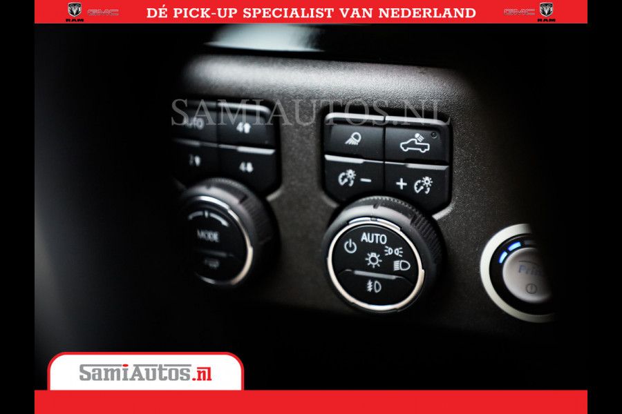 Chevrolet Silverado | Bruut | Black Ops | All-in Black | Special Wheels | Garantie tot 20-11-2026 of 200000 km | Comfortabele Dubbele Cabine met Royale 5 Zitplaatsen | De Meest Luxe en Volle Pick-Up in zijn Klasse |