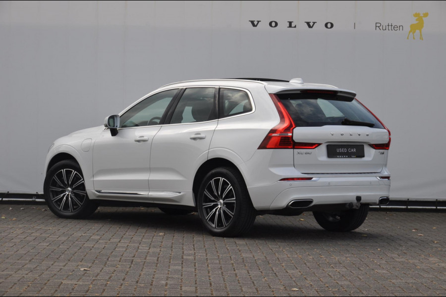 Volvo XC60 T8 390PK Automaat AWD Inscription /Navigatie / Semi-elektrisch inklapbare trekhaak / Panoramisch schuif/kantel dak / Cruise Control / Elektrische verstelbare stoelen / bestuurderstoel met geheugen functie / Apple Carplay / Android Auto /