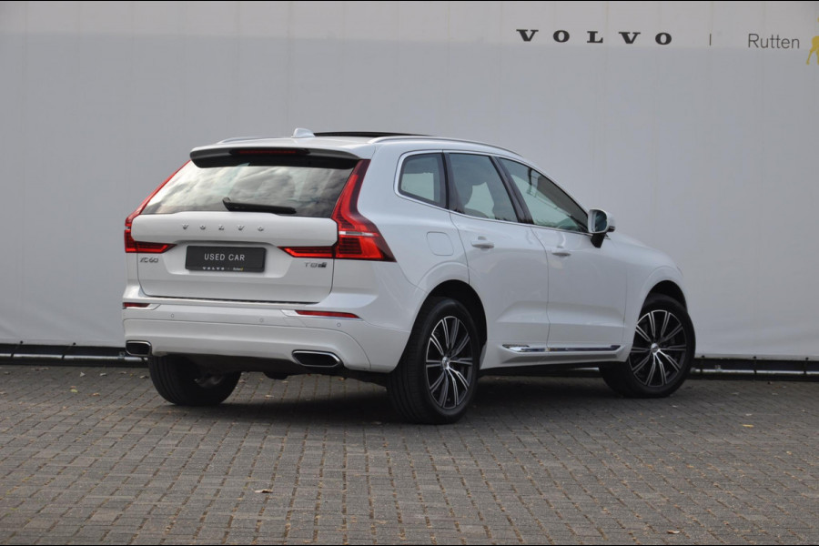 Volvo XC60 T8 390PK Automaat AWD Inscription /Navigatie / Semi-elektrisch inklapbare trekhaak / Panoramisch schuif/kantel dak / Cruise Control / Elektrische verstelbare stoelen / bestuurderstoel met geheugen functie / Apple Carplay / Android Auto /