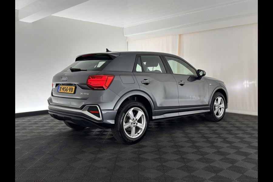 Audi Q2 30 TFSI S Edition S-Line *DIGI-COCKPIT | 1/2LEATHER | FULL-LED | SPORT-SEATS | NAVI-FULLMAP | DAB+ | 17''ALU | ECC | PDC*