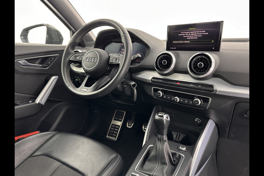 Audi Q2 30 TFSI S Edition S-Line *DIGI-COCKPIT | 1/2LEATHER | FULL-LED | SPORT-SEATS | NAVI-FULLMAP | DAB+ | 17''ALU | ECC | PDC*