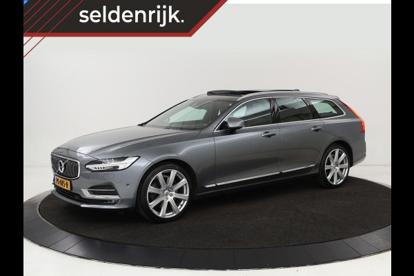 Volvo V90 2.0 T5 Inscription | Trekhaak | head-up display | Panoramadak | Luxe Leder | 360 Camera | Apple Carplay | Navigatie | Stoelverwarming voor en acher | LMV 20